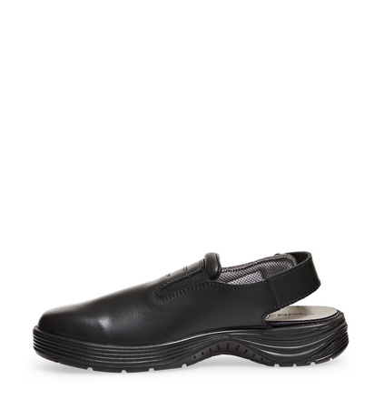 ABEBA-X-LIGHT-OB-Damen-und Herrenclogs, schwarz