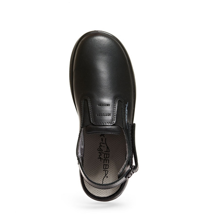 ABEBA-X-LIGHT-OB-Damen-und Herrenclogs, schwarz