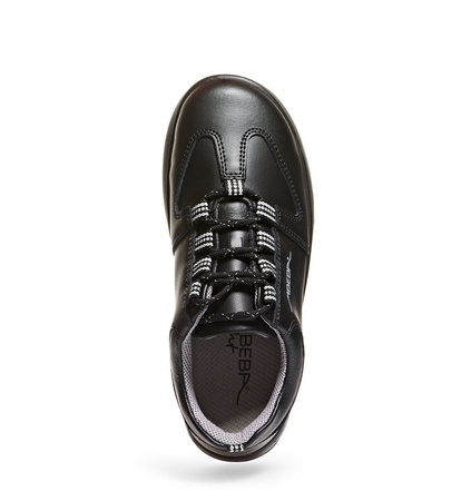 ABEBA-X-LIGHT-O2-Damen-und Herrenschnrschuhe, schwarz