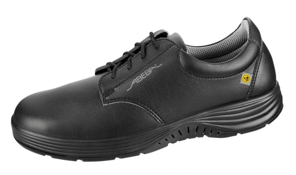 ABEBA-X-LIGHT-S2-Damen-und Herrenschnrschuhe, ESD, schwarz