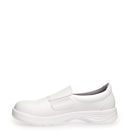 ABEBA-X-LIGHT-S2-Damen-und Herrenslipper, ESD, wei