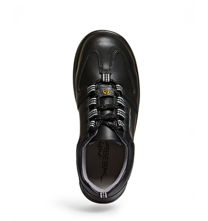 ABEBA-X-LIGHT-S2-Damen-und Herrenschnrschuhe, ESD, schwarz