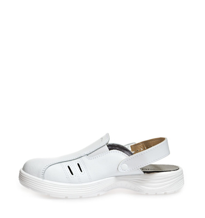 ABEBA-X-LIGHT-SB-Damen-und Herrenclogs, ESD, wei