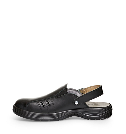 ABEBA-X-LIGHT-SB-Damen-und Herrenclogs, ESD, schwarz