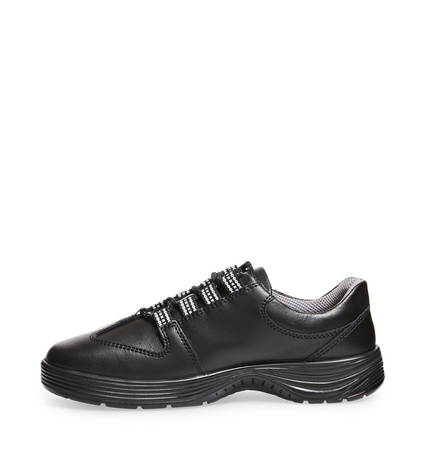 ABEBA-X-LIGHT-O2-Damen-und Herrenschnrschuhe, ESD, schwarz
