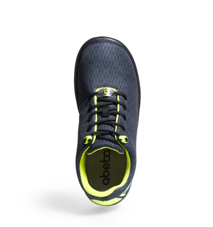 ABEBA-X-LIGHT-S3-Damen-und Herrenschnrschuhe, ESD, schwarz/neongelb
