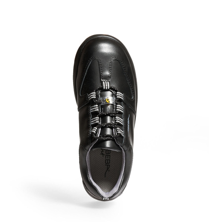 ABEBA-X-LIGHT-S3-Damen-und Herrenschnrschuhe, ESD, schwarz