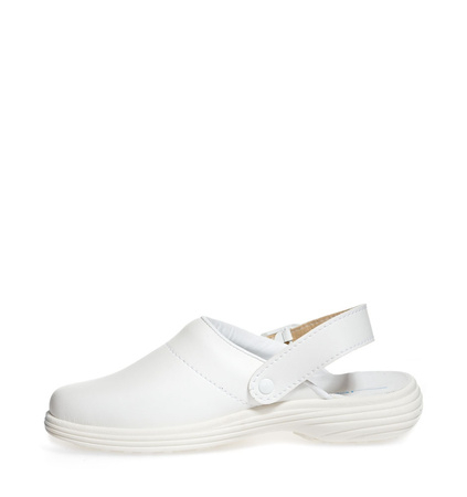 ABEBA-The Original Plus-OB-Damenclog, A-micro, wei