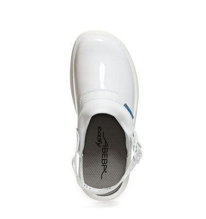 ABEBA-Easy-OB-Damenclog, A-micro, wei