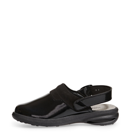 ABEBA-Easy-OB-Damenclog, A-micro, schwarz