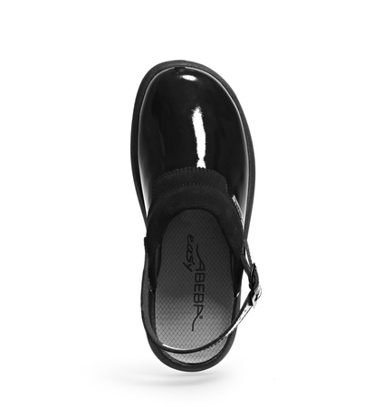 ABEBA-Easy-OB-Damenclog, A-micro, schwarz