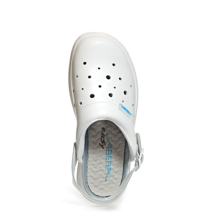ABEBA-Easy-OB-Damen- u. Herrenclog, wei