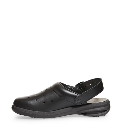 ABEBA-Easy-OB-Damen- u. Herrenclog, schwarz