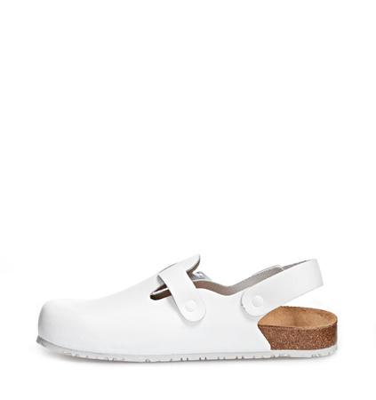 ABEBA-Nature-OB-Damen- u. Herrenclog, wei