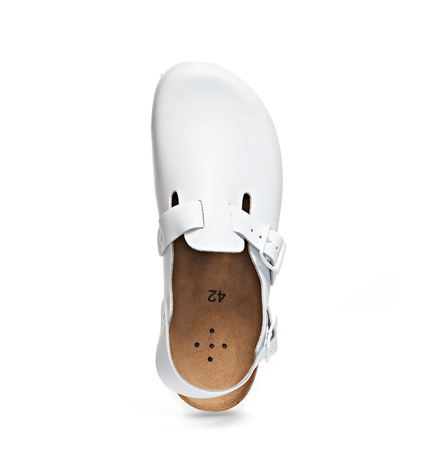 ABEBA-Nature-OB-Damen- u. Herrenclog, wei