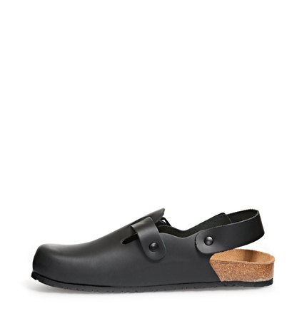 ABEBA-Nature-OB-Damen- u. Herrenclog, schwarz
