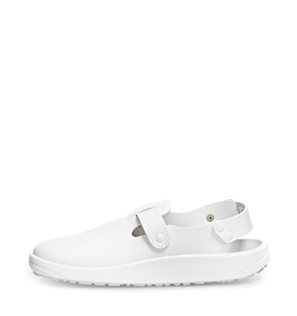 ABEBA-Rubber-OB-A-micro-Damen- und Herrenclog, wei