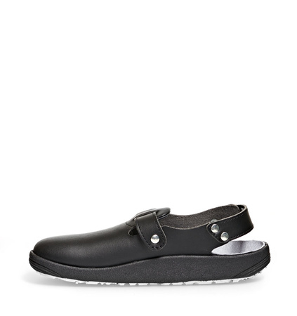 ABEBA-Rubber-OB-A-micro-Damen- und Herrenclog, schwarz