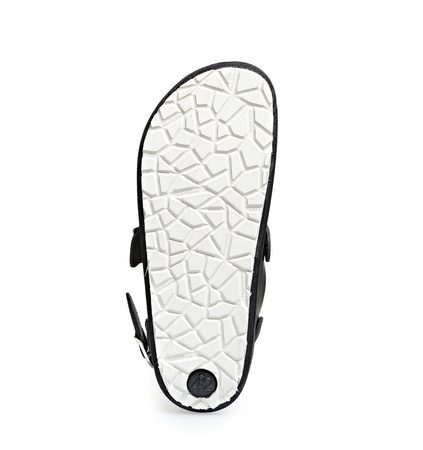 ABEBA-Rubber-OB-A-micro-Damen- und Herrenclog, schwarz