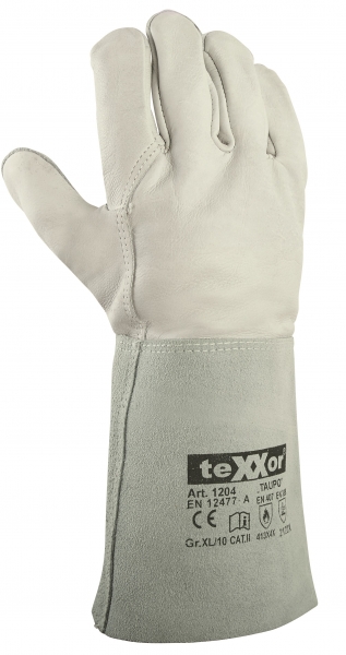 BIG-TEXXOR-Schweißer-Arbeits-Handschuhe, Taupo, natur