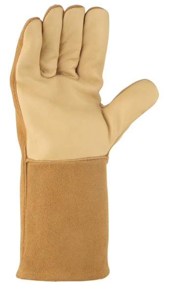 BIG-TEXXOR-Rindvoll-/Spaltleder-Arbeits-Handschuhe, Vesuv, beige