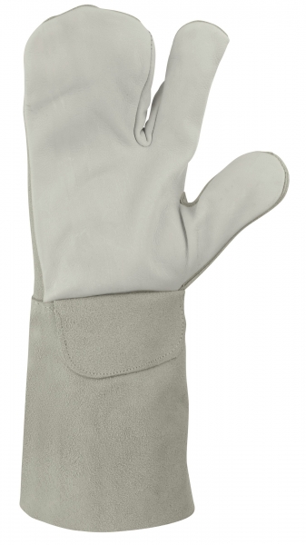 BIG-TEXXOR-3-Finger-Schweißer-Arbeits-Handschuhe, Santorin, natur