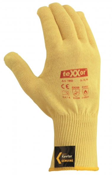 BIG-TEXXOR-Kevlar-Feinstrick-Arbeits-Handschuhe, beige