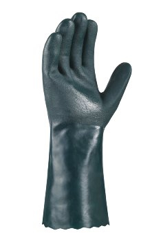 BIG-TEXXOR-Chemikalienschutz-Arbeitshandschuhe, 40 cm, gr�n