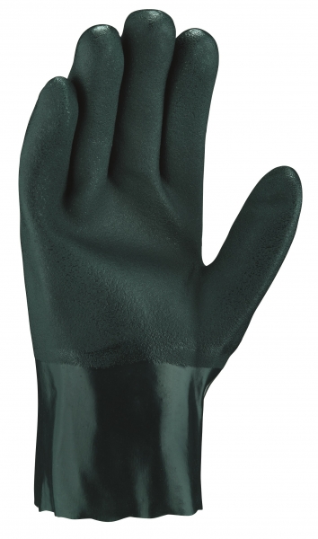 BIG-TEXXOR-Chemikalien-Schutz-Arbeits-Handschuhe, 27 cm, grün