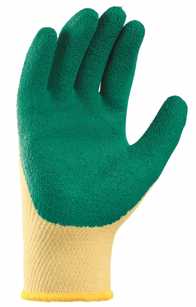 BIG-TEXXOR-Baumwoll-/Polyester-Grobstrickhandschuhe, grün