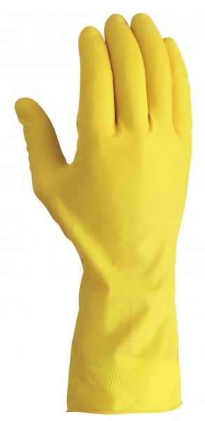 BIG-TEXXOR-Haushalts-Arbeits-Handschuhe, gelb