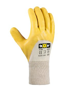 BIG-TEXXOR-Nitril-Handschuhe, gelb
