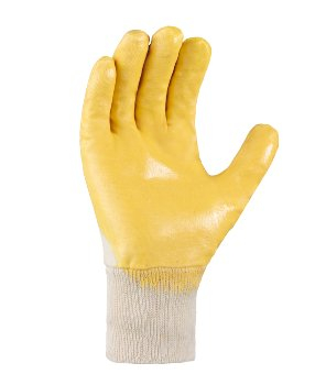 BIG-TEXXOR-Nitril-Handschuhe, gelb