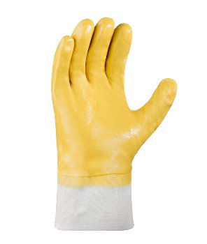 BIG-TEXXOR-Nitril-Handschuhe, gelb