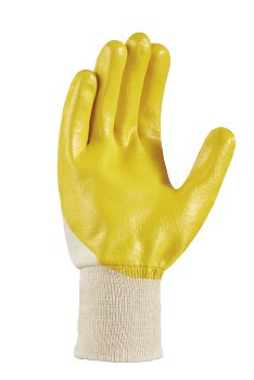 BIG-TEXXOR-Nitril-Handschuhe, gelb