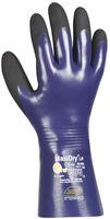 BIG-ATG-Nitril-Chemikalienschutzhandschuhe, MaxiDry Plus, blau/schwarz