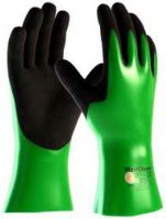 BIG-ATG-Chemikalien-Schutz-Arbeits-Handschuhe, MaxiChem, grün/schwarz