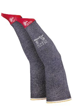 BIG-MaxiCut Ultra Schnittschutz-Armstulpe m. Daumen (89-5735CH), Farbe: blau/rot