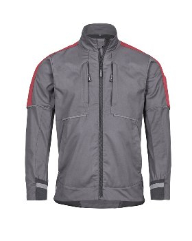 4PROTECT� Workwear Bundjacke, grau/rot