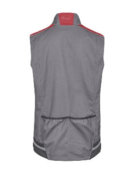 4PROTECT� Workwear Weste, grau/rot