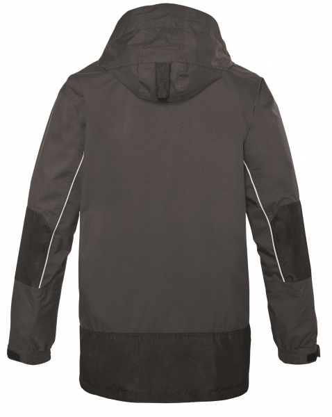 BIG-4-Protect-Wetterschutz-Jacke, PHILLY, grau/schwarz