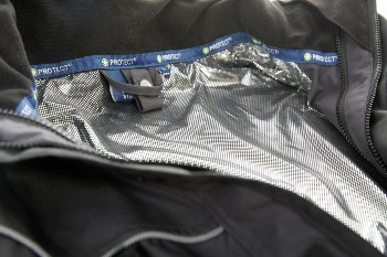 BIG-4-Protect-Wetterschutz-Jacke, PHILLY, grau/schwarz