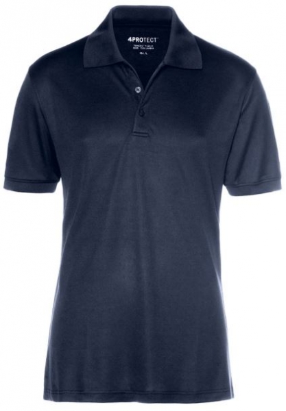 BIG-4-Protect-Tencel Polo-Shirt, MADISON, navy