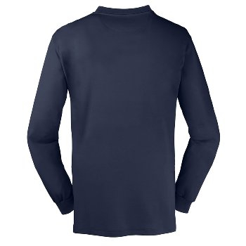 BIG-4-Protect-Tencel Langarm-Shirt, AUSTIN, navy
