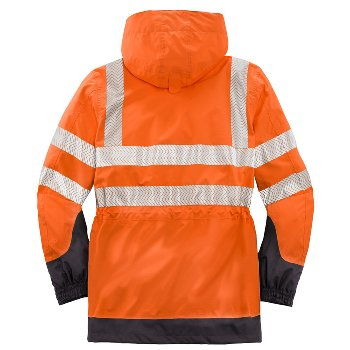 BIG-4-Protect-Warn-Wetterschutz-Jacke, Tampa, leuchtorange