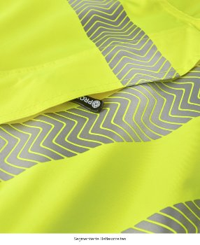 BIG-4-Protect-Warn-Wetterschutz-Jacke, Tampa, leuchtgelb