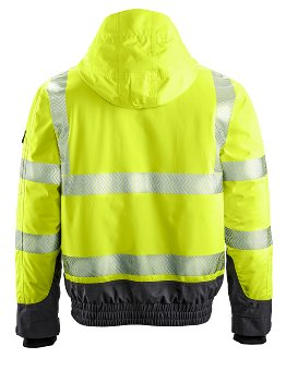 BIG- 4Protect Warn- Wetterschutz- Blouson NEWARK, Farbe: leuchtgelb/ grau