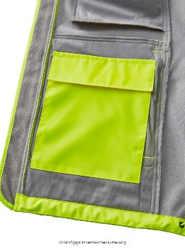 BIG-4-Protect-Warnschutz-Softshell-Jacke, lieferbar ab Mitte 10/19, Tyler, leuchtgelb