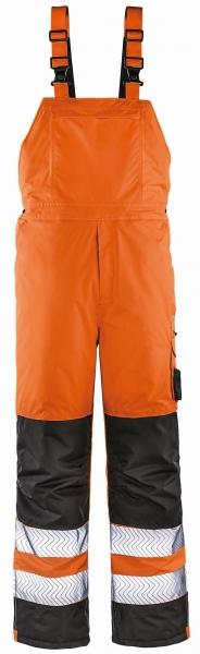 BIG-4-Protect-Warn-Wetterschutz-Latzhose, Atlanta, leuchtorange