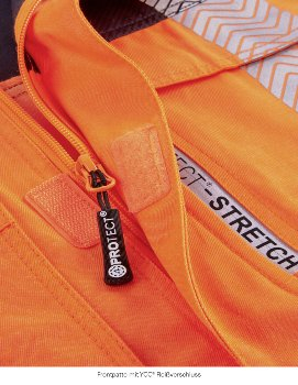 BIG-4-Protect-Warnschutz-Bundjacke, Kentucky, leuchtorange/grau